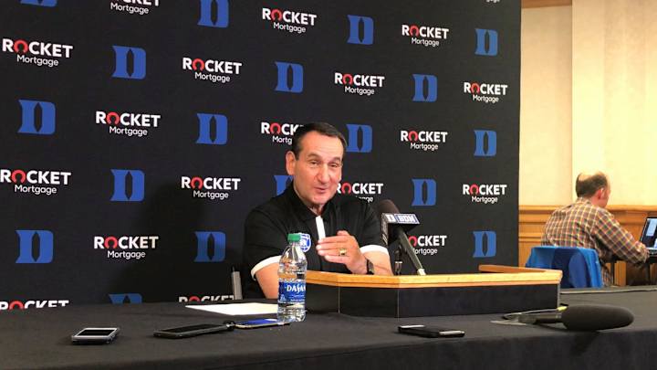 Coach K: Vernon Carey Had Literally Never Played Post Before Coach K: Vernon Carey Had Literally Never Played Post Before