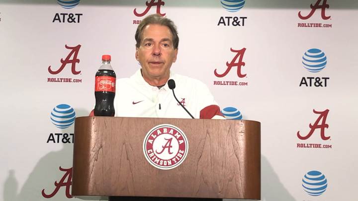 Everything Nick Saban Said During First Spring Press Conference