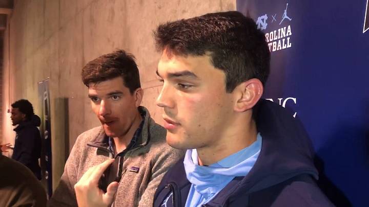 WATCH: Players discuss North Carolina's loss to Virginia Tech