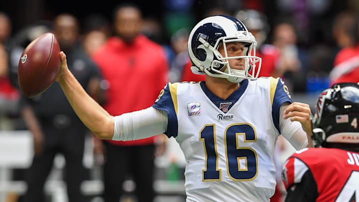 Watch - Eric Dickerson Checks in at Halftime Rams vs Falcons
