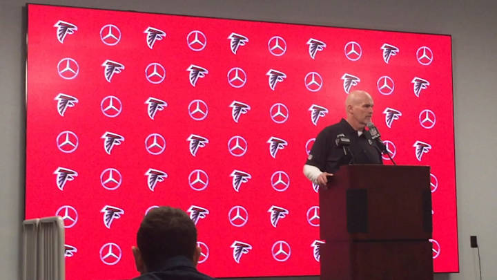 WATCH: Dan Quinn says he hasn't lost team after Falcons' latest embarrassing loss