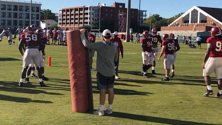 Mac Jones acclimating to being Alabama's starting quarterback