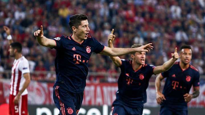 Lewandowski Stays Hot in Bayern's UCL Win at Olympiakos Lewandowski Stays Hot in Bayern's UCL Win at Olympiakos