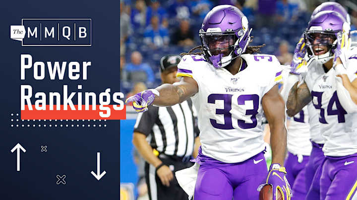 NFL Power Rankings Poll Week 8: Vikings Break into Top Five, Eagles Continue to Slide