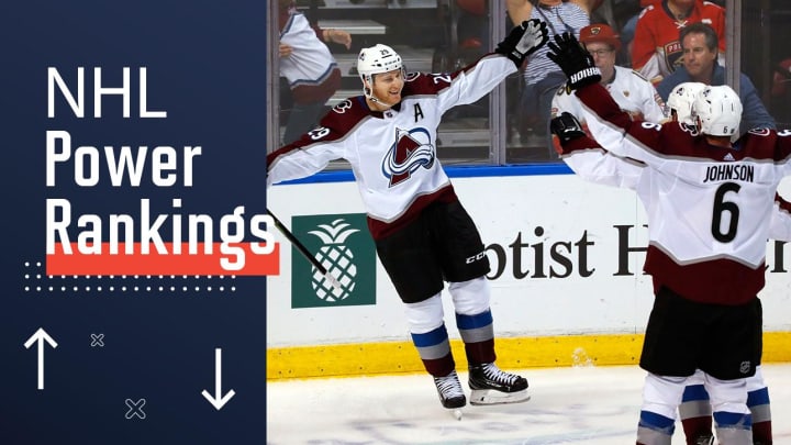NHL Power Rankings: Rejuvenated Avalanche Doing Everything Right