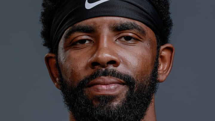 NETS GM Sean Marks says Nets 'were cautious early on' about signing Kyrie Irving