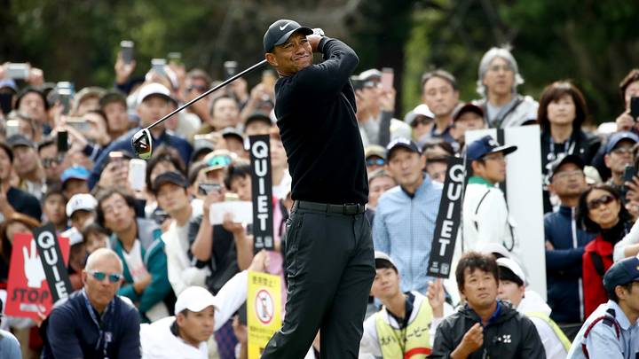 Tiger Woods Overcomes Shaky Start to Take Lead in PGA's First Tournament in Japan