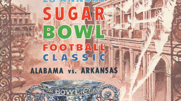 Crimson Tide Top 10 Sugar Bowls: No. 4, 1962 Alabama vs. Arkansas Crimson Tide Top 10 Sugar Bowls: No. 4, 1962 Alabama vs. Arkansas