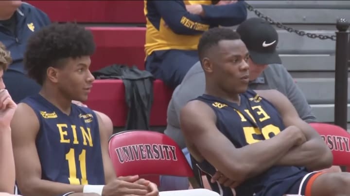 Oscar Tshiebwe Wins Dunk Contest and MVP at Scott Brown Classic