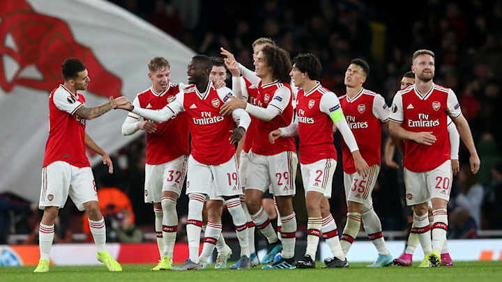 Nicolas Pepe's Free Kicks Keep Arsenal Perfect in Europa League