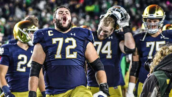 Video & Analysis: Michigan Defensive Line Coach Shaun Nua Respects Notre Dame Offensive Line