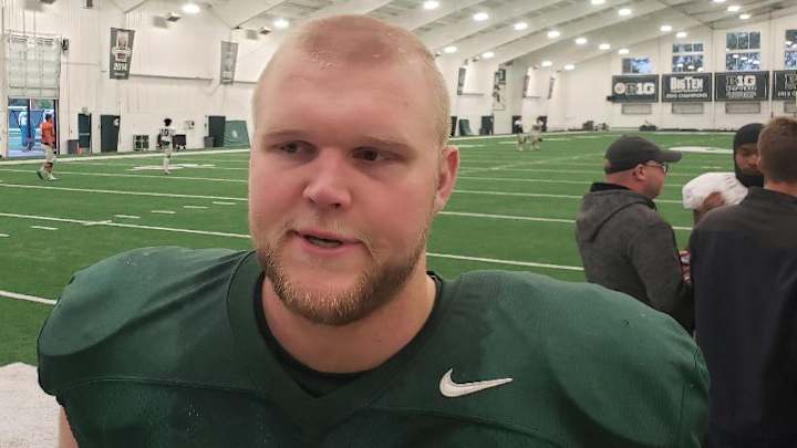 Michigan State OL Matt Allen Talks Penn State Michigan State OL Matt Allen Talks Penn State