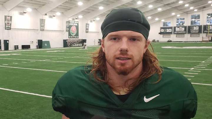 Michigan State TE Matt Seybert Talks Penn State