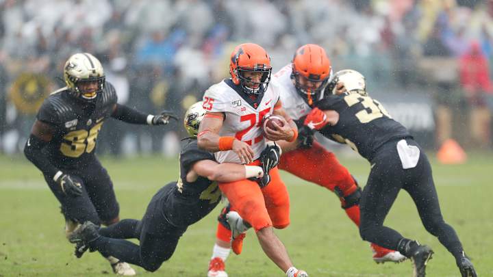 VIDEO: Illinois RB Dre Brown after 24-6 win at Purdue