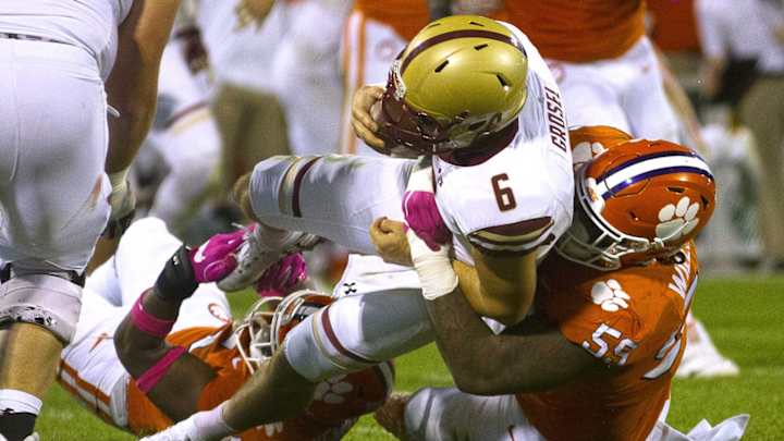 Grading the Boston College Eagles: Clemson Game