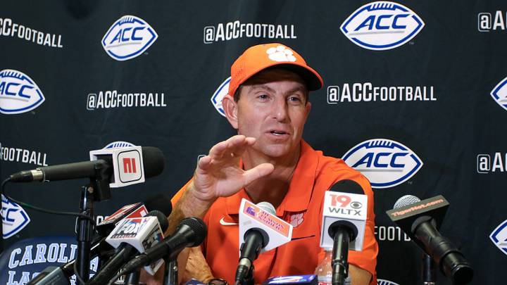 Swinney Has Never Been on a Great Team in September Swinney Has Never Been on a Great Team in September