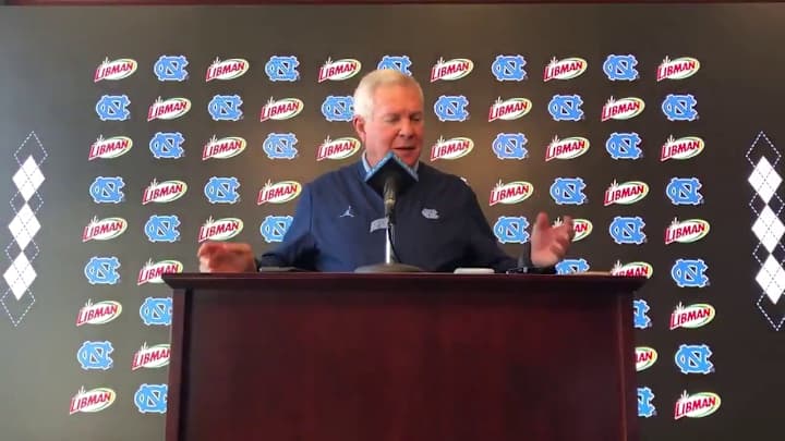 Mack Brown not Worried About Postgame Fracas; Proposes Victory Bell Relocated Mack Brown not Worried About Postgame Fracas; Proposes Victory Bell Relocated
