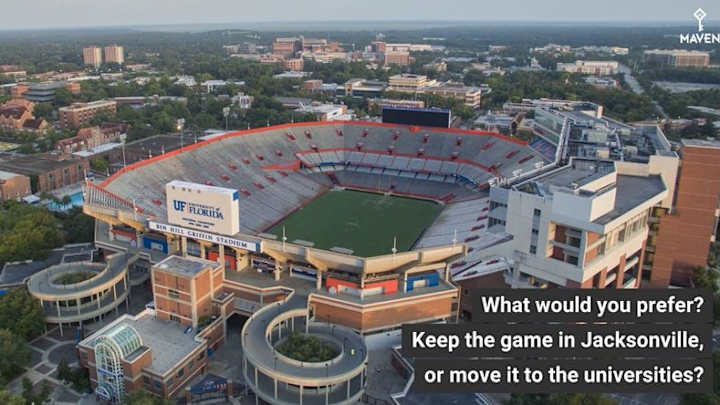 Roundtable: GatorMaven Staff Takes on Florida-Georgia Playing in Jacksonville