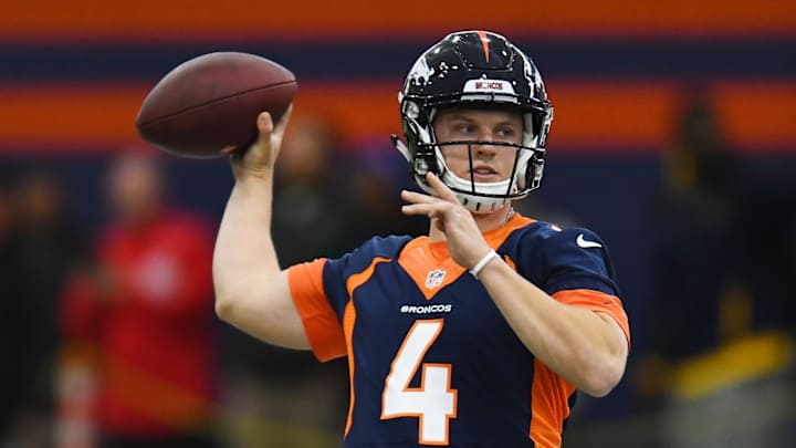 Report: Broncos to Promote Brett Rypien off Practice Squad to Serve as Week 9 Backup QB