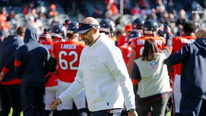 Matt Nagy Says QB Isn't Only Bears Concern Matt Nagy Says QB Isn't Only Bears Concern