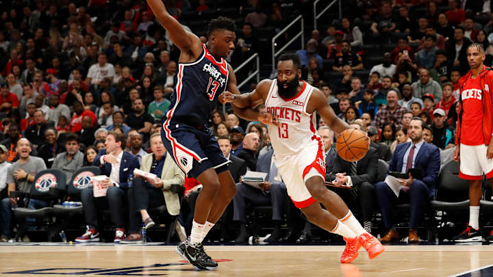 James Harden Drops 59 as Rockets Rally for Win vs. Wizards