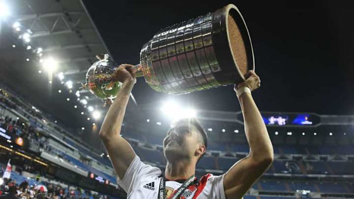 El Pity Martínez se despidió de los hinchas de River con una emotiva foto