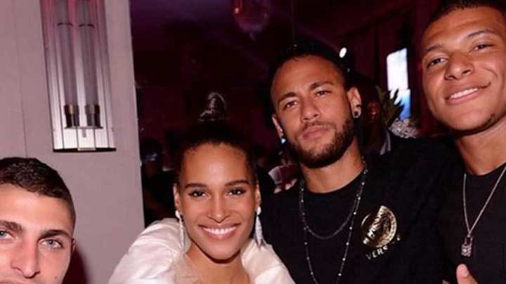 FOTOS | Neymar y Mbappé en la fiesta de Cindy Bruna, la pareja de Verratti