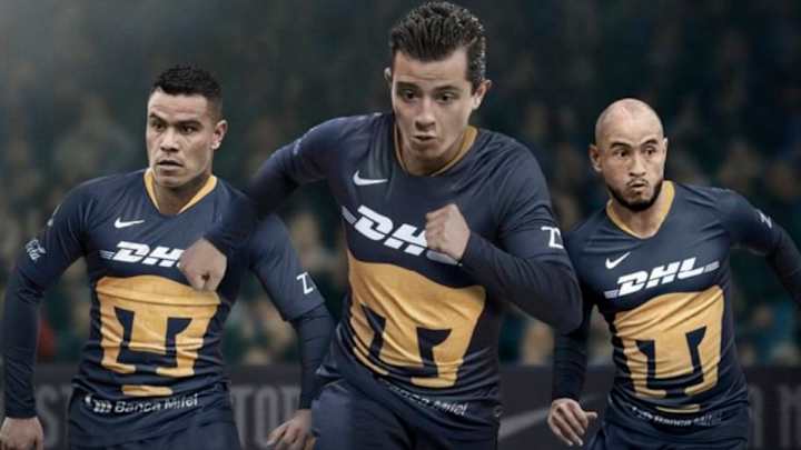 Pumas presenta su tercer uniforme para el Clausura 2019