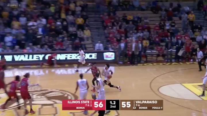 Watch: Valpo's Markus Golder Hits Half-Court Buzzer Beater vs. Illinois State Watch: Valpo's Markus Golder Hits Half-Court Buzzer Beater vs. Illinois State