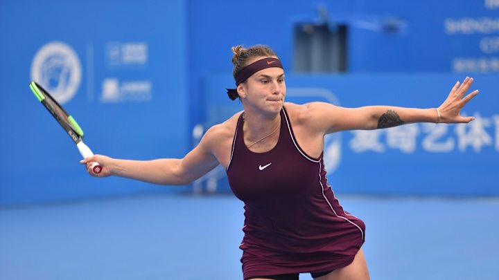 Sabalenka Beats American Riske to Win Shenzhen Open