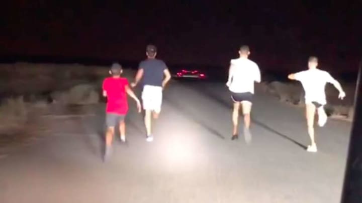 La peculiar forma de Cristiano Ronaldo de celebrar el fin de año en Dubai