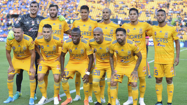 El Xl de Tigres ante Rayados El Xl de Tigres ante Rayados