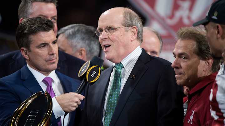 College Football Playoff Director Bill Hancock Doesn't Predict Expansion Before 2026