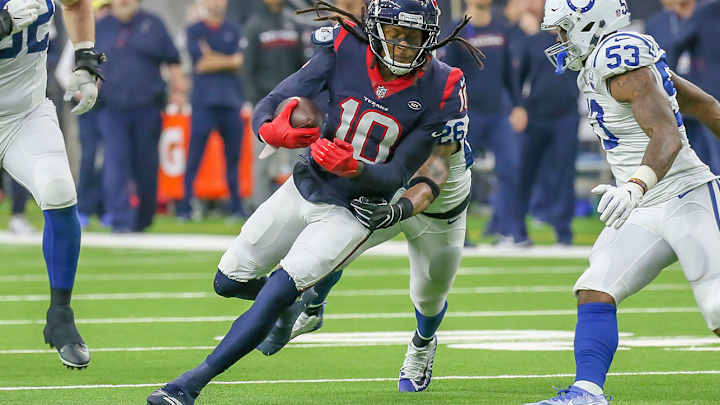Report: Texans WR DeAndre Hopkins Played Through Severe Sprain in Colts Loss
