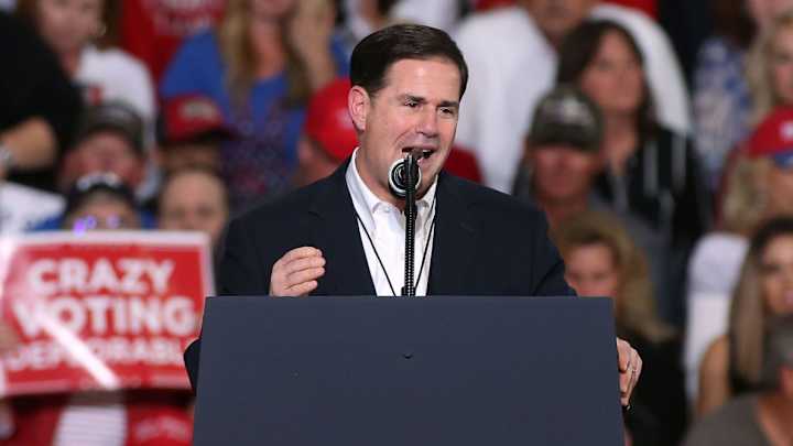 Arizona Governor Retaliates Against Nike After Company Cancels Betsy Ross Shoe Arizona Governor Retaliates Against Nike After Company Cancels Betsy Ross Shoe