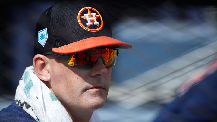 AJ Hinch Calls Angel Hernandez 'Unprofessional' and 'Arrogant' After First-Inning Ejection AJ Hinch Calls Angel Hernandez 'Unprofessional' and 'Arrogant' After First-Inning Ejection