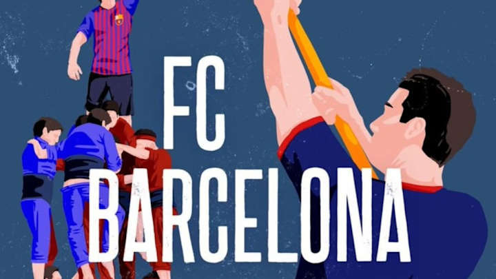 El creativo posteo del Huesca en la previa del partido ante el FC Barcelona