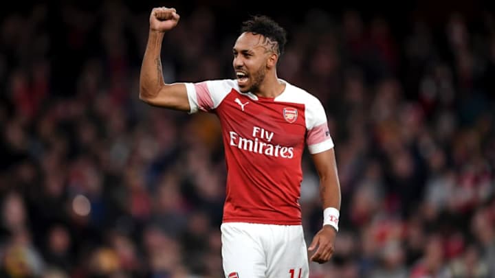 Pierre-Emerick Aubameyang Breaks Long Standing Goalscoring Record During Cardiff City Win Pierre-Emerick Aubameyang Breaks Long Standing Goalscoring Record During Cardiff City Win