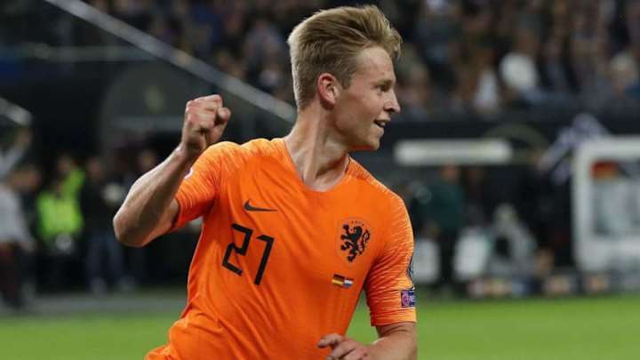 VÍDEO | De Jong anota su primer gol con la selección holandesa