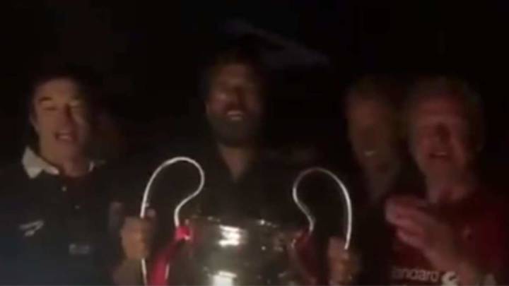 Jurgen Klopp Filmed Celebrating With Fans 12 Months After Similar Video Emerged After UCL Final Loss Jurgen Klopp Filmed Celebrating With Fans 12 Months After Similar Video Emerged After UCL Final Loss