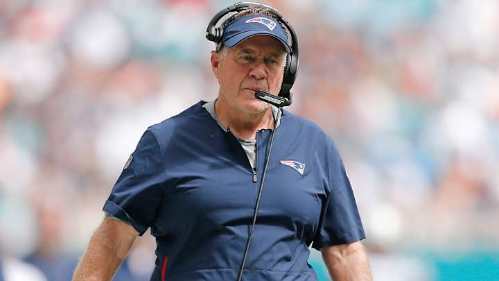 Bill Belichick Stares Down Reporter for Asking Antonio Brown Question