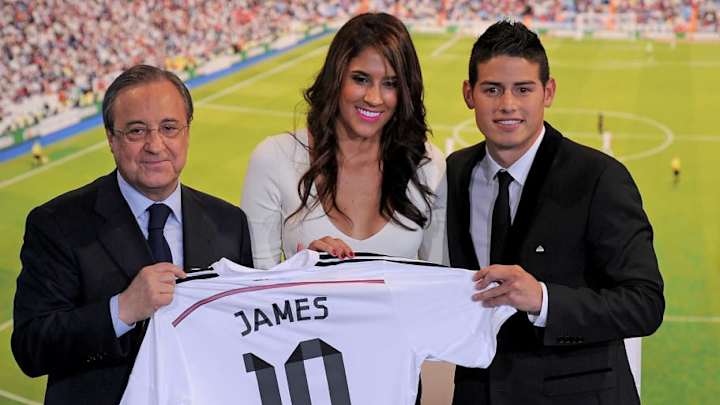 La ex mujer de James quiere ver al colombiano jugando para el FC Barcelona