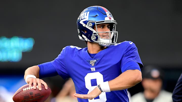 Daniel Jones Unbothered by Baker Mayfield Criticism: 'I Think He's a Great Player' Daniel Jones Unbothered by Baker Mayfield Criticism: 'I Think He's a Great Player'