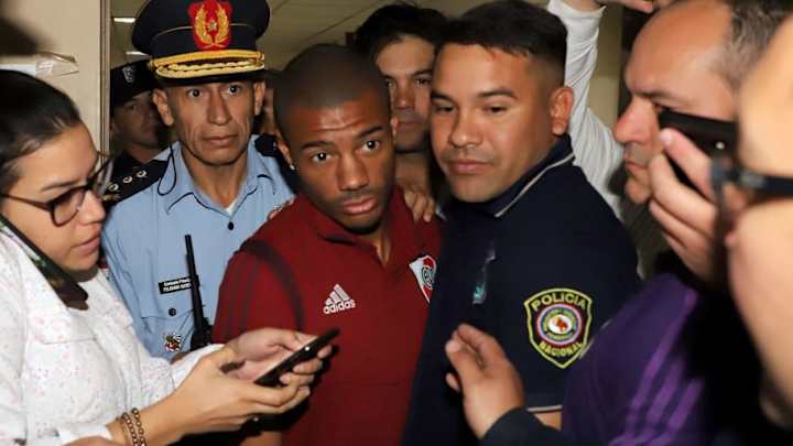 El mensaje de apoyo de River tras la detención de De La Cruz en Paraguay