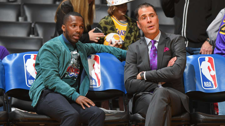 Report: Lakers General Manager Rob Pelinka Staying After Magic Johnson's Departure