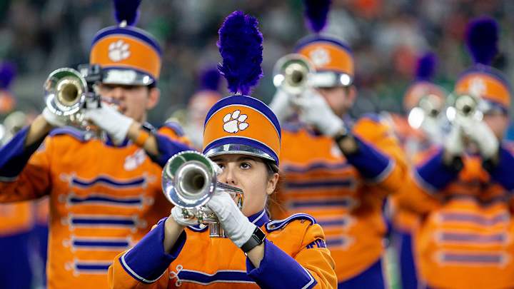 Clemson's Band Celebrates Win Over Texas A&M by Playing SpongeBob's 'Sweet Victory' Clemson's Band Celebrates Win Over Texas A&M by Playing SpongeBob's 'Sweet Victory'