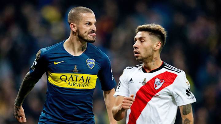 Gonzalo Montiel habló sobre un nuevo clásico 'copero': "Sería lindo cruzarse con Boca"