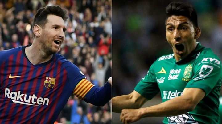 La Liga MX compara el desempeño de Ángel Mena este 2019 con el de Leo Messi