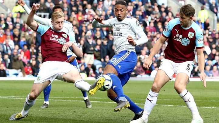 Burnley 2-0 Cardiff: Report, Ratings and Reaction as Chris Wood Puts City on Brink of Relegation