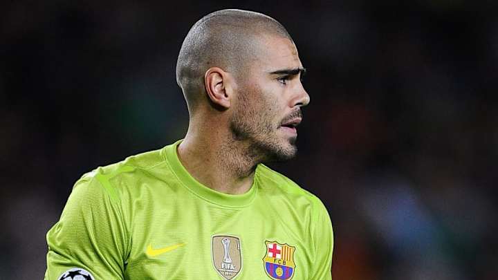 Víctor Valdés vuelve al Barça para entrenar en las categorías inferiores